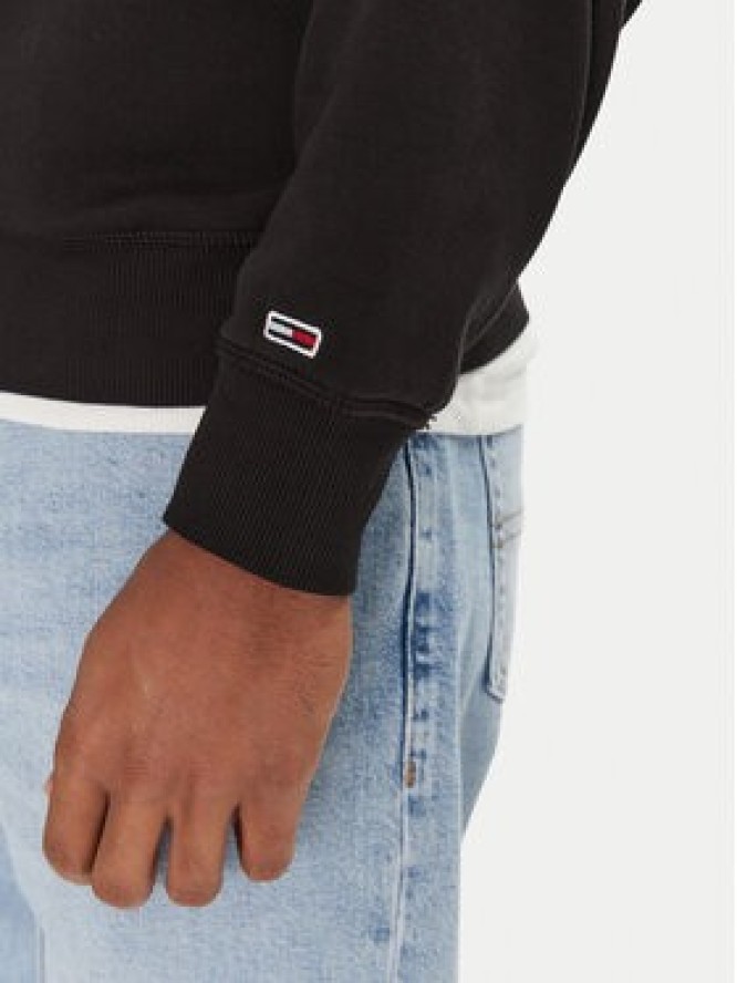 Tommy Jeans Bluza Varsity DM0DM20827 Czarny Relaxed Fit