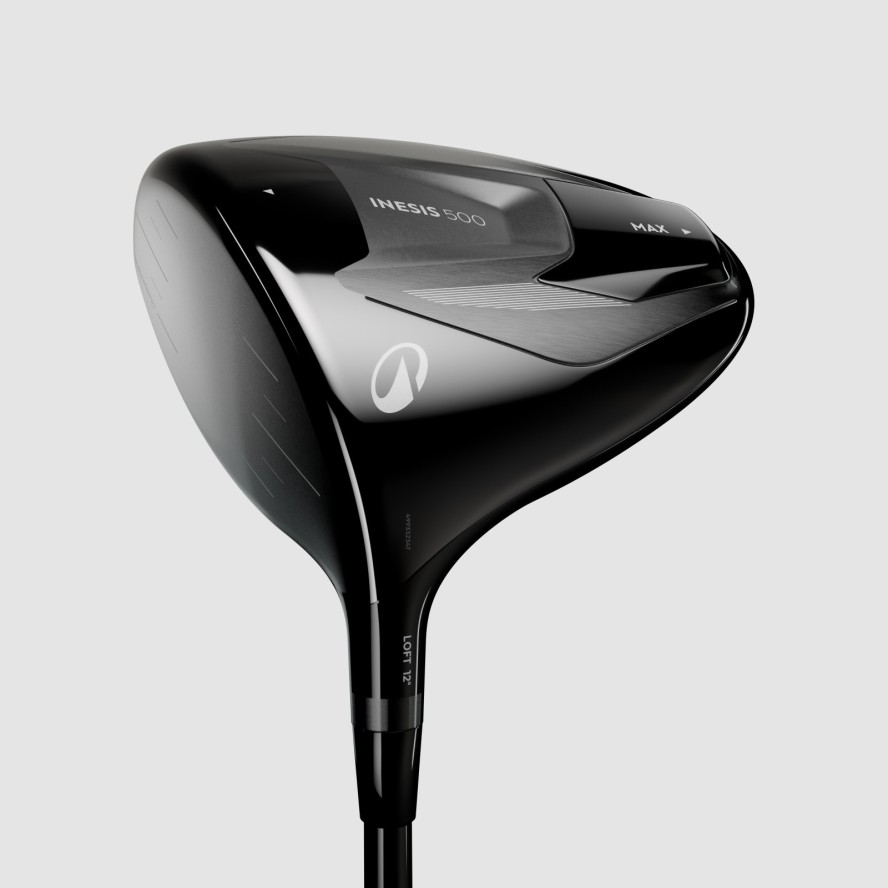 Kij golfowy driver Inesis Max 500 stiff szybki swing dla leworęcznych