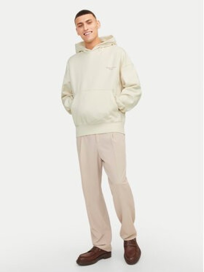 Jack & Jones Bluza Noho 12263036 Écru Oversize