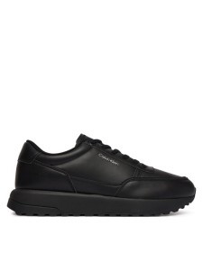 Calvin Klein Sneakersy City Runner Laceup Lth HM0HM02146 Czarny