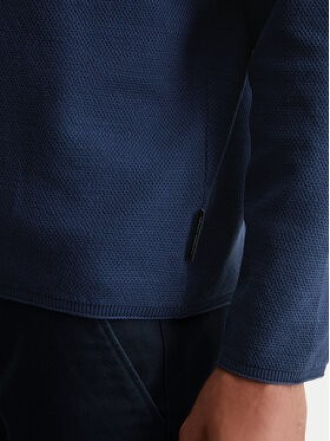 Marc O'Polo Sweter 526 5023 60080 Granatowy Regular Fit