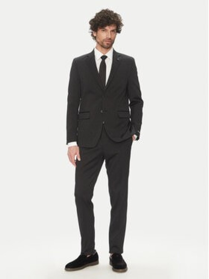 KARL LAGERFELD Marynarka 155244 552042 Czarny Regular Fit