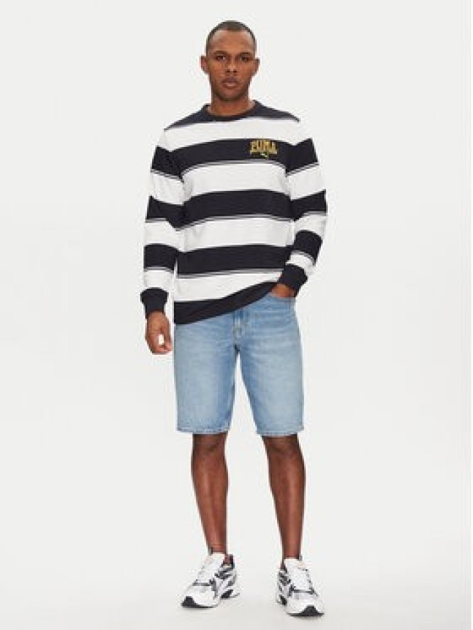 Puma Bluza Class Striped 684647 Granatowy Regular Fit