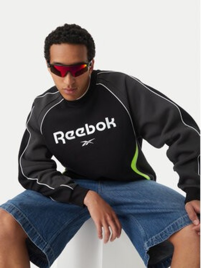 Reebok Bluza Tomasz RK25746CCM Czarny Regular Fit