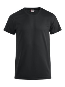 clique T-shirt Ice-T z oddychającego poliestru – black