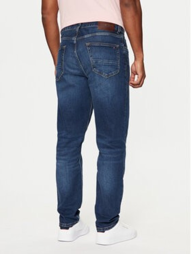 Tommy Hilfiger Jeansy Harlem MW0MW39038 Granatowy Tapered Fit