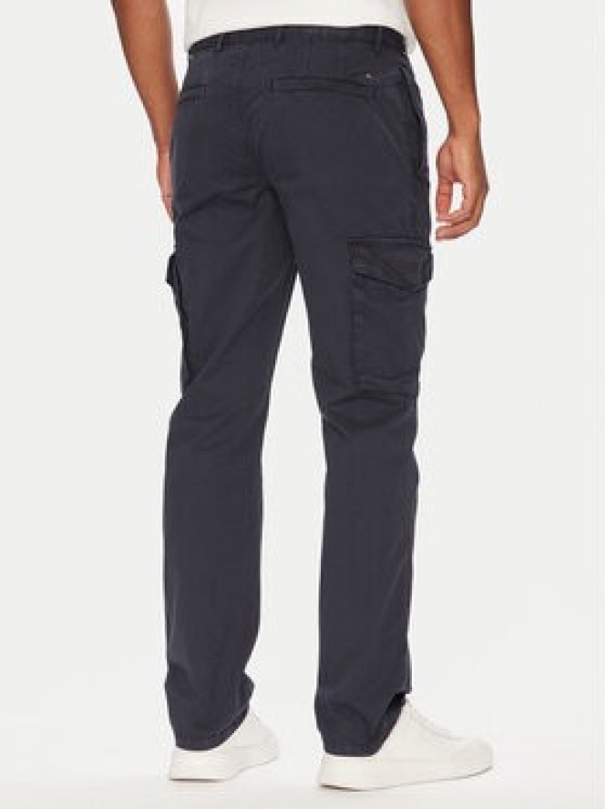 Tommy Hilfiger Spodnie materiałowe Denton MW0MW39695 Granatowy Straight Fit