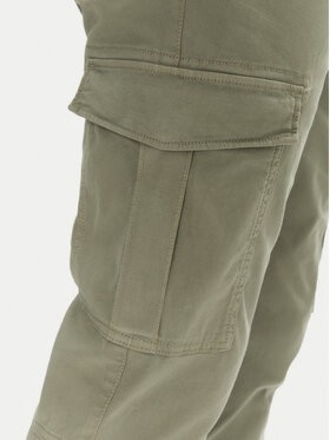 Tommy Jeans Spodnie materiałowe Austin DM0DM20281 Zielony Regular Fit