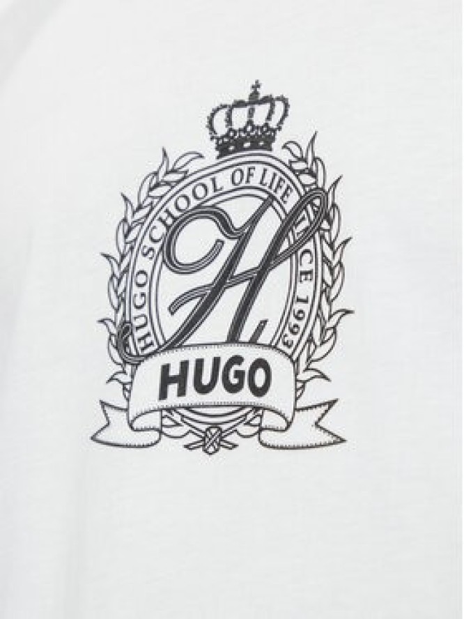 HUGO T-Shirt 50538246 Biały Regular Fit