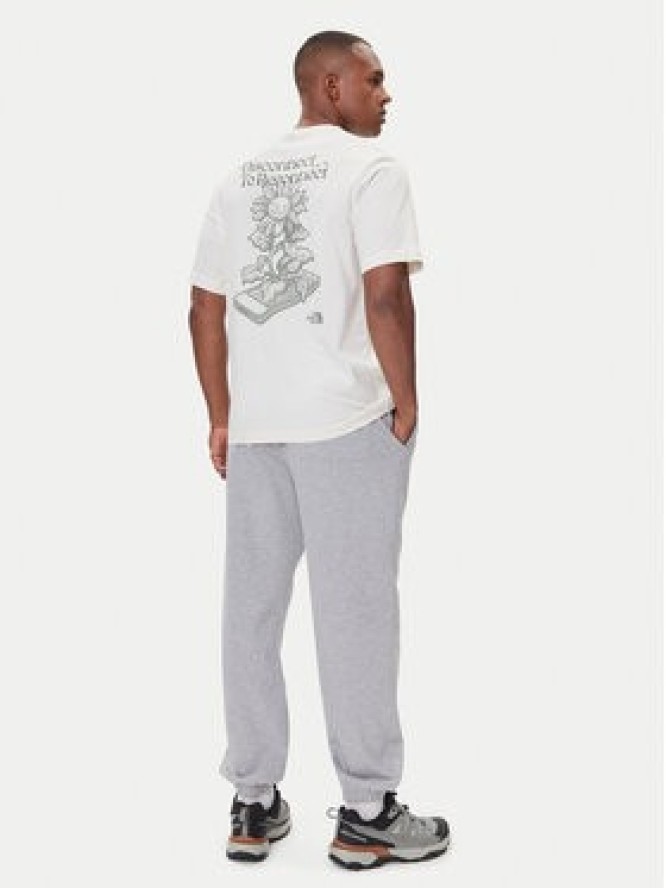 The North Face T-Shirt Connect NF0A8E3Y Beżowy Relaxed Fit