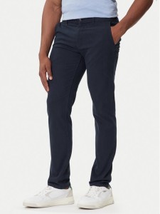 BOSS Chinosy 50548006 Granatowy Slim Fit