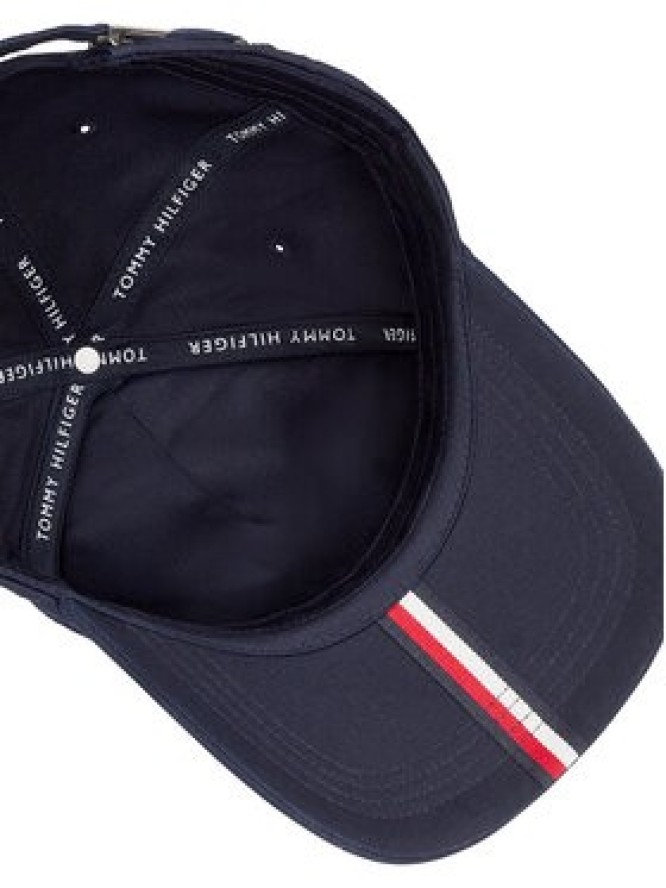 Tommy Hilfiger Czapka z daszkiem Th Foundation Soft 6 Panel Cap AM0AM13162 Granatowy