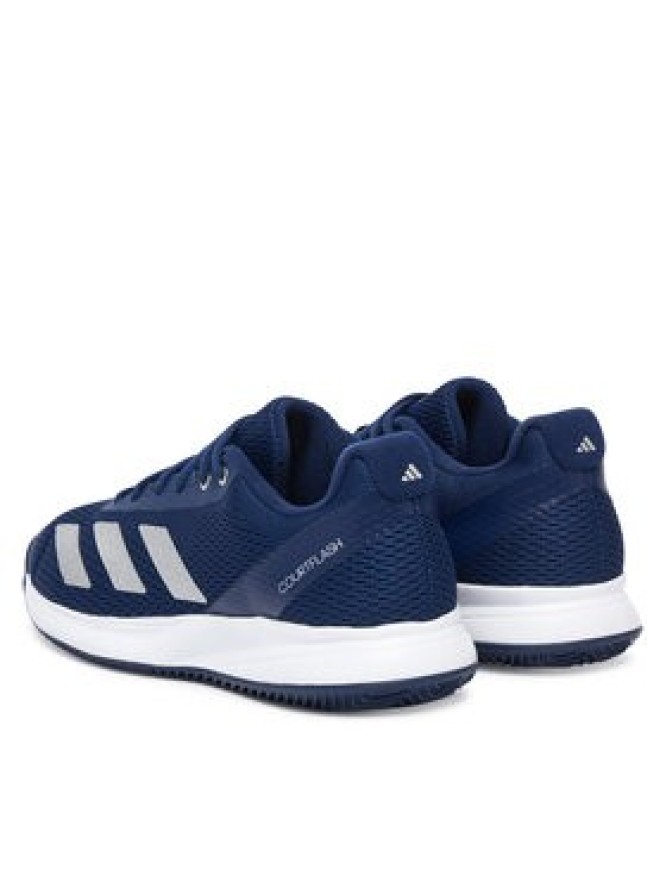 adidas Buty do tenisa Courtflash Speed 2 Tennis Shoes JR4507 Granatowy
