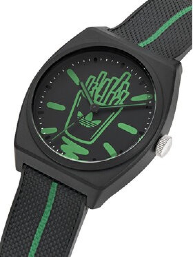 adidas Zegarek Project Two AOST25040 Czarny