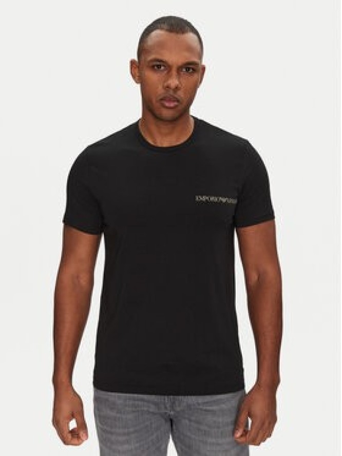 Emporio Armani Underwear Komplet t-shirtów EM000391 AF10779 MC005 Czarny Regular Fit