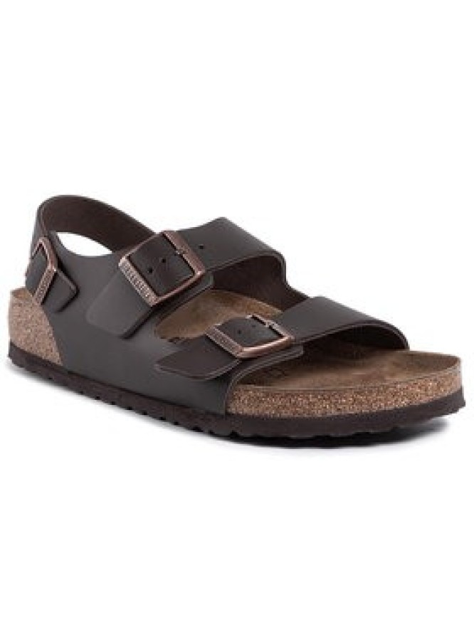 Birkenstock Sandały Milano Bs 0034101 Brązowy