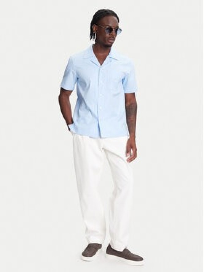 Robe di Kappa Koszula Robe Giovani Aousja 631372W Błękitny Regular Fit