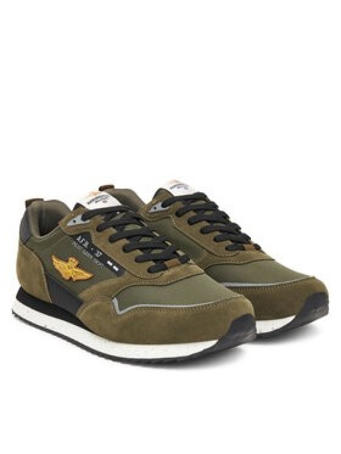 Aeronautica Militare Sneakersy 252SC0288UCT03545 Zielony