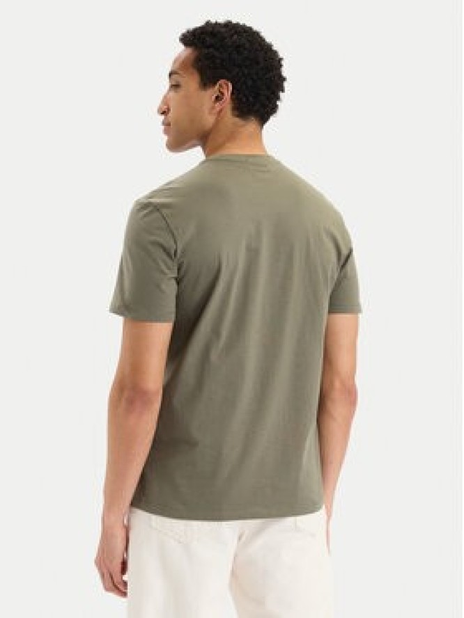 Calvin Klein Jeans T-Shirt LV04RC272G Zielony ciemny Regular Fit
