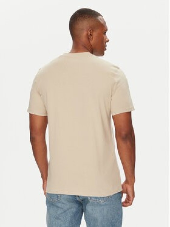Guess T-Shirt Z5YI02 I3Z14 Beżowy Regular Fit