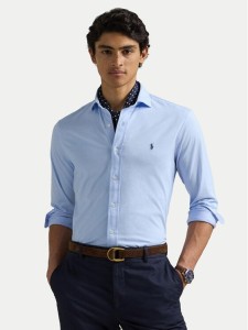 Polo Ralph Lauren Koszula 710899386016 Błękitny Slim Fit