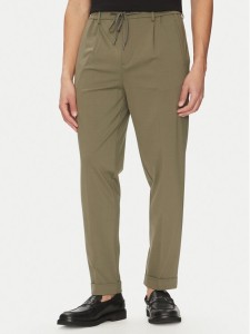 Liu Jo Spodnie materiałowe QA5080 J4776 80515 Zielony Regular Fit