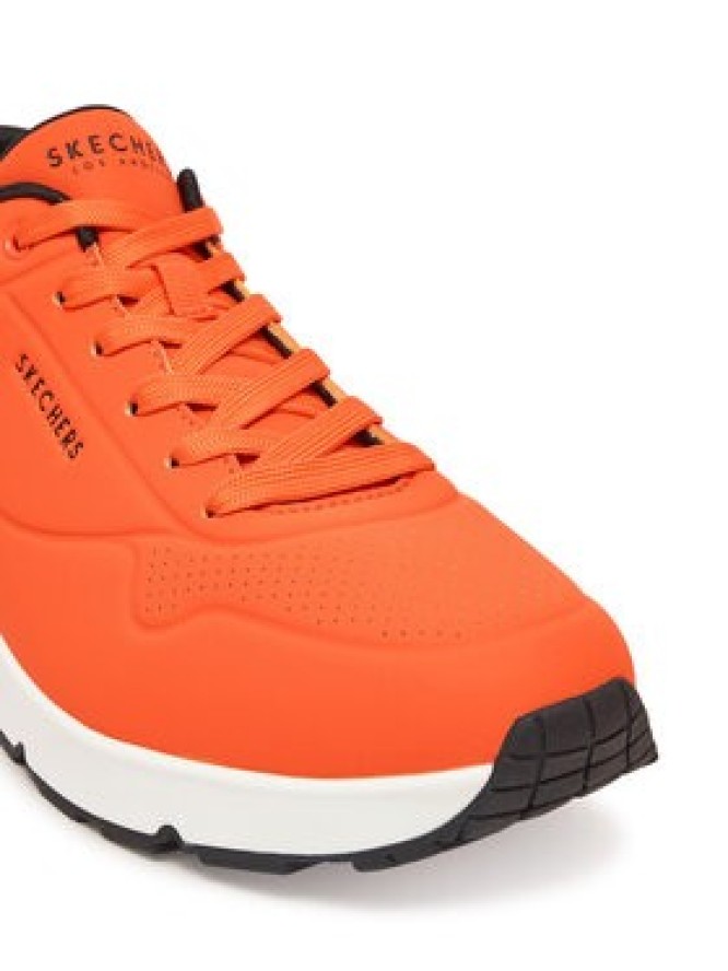 Skechers Sneakersy Uno - Stand On Air 52458/ORBK Pomarańczowy