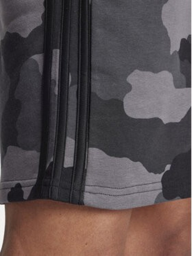 adidas Szorty sportowe Seasonal Essentials Camouflage IY6630 Szary Regular Fit