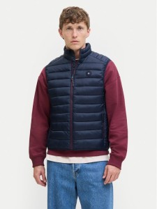 Jack & Jones Kamizelka Bradley 12280973 Granatowy Regular Fit