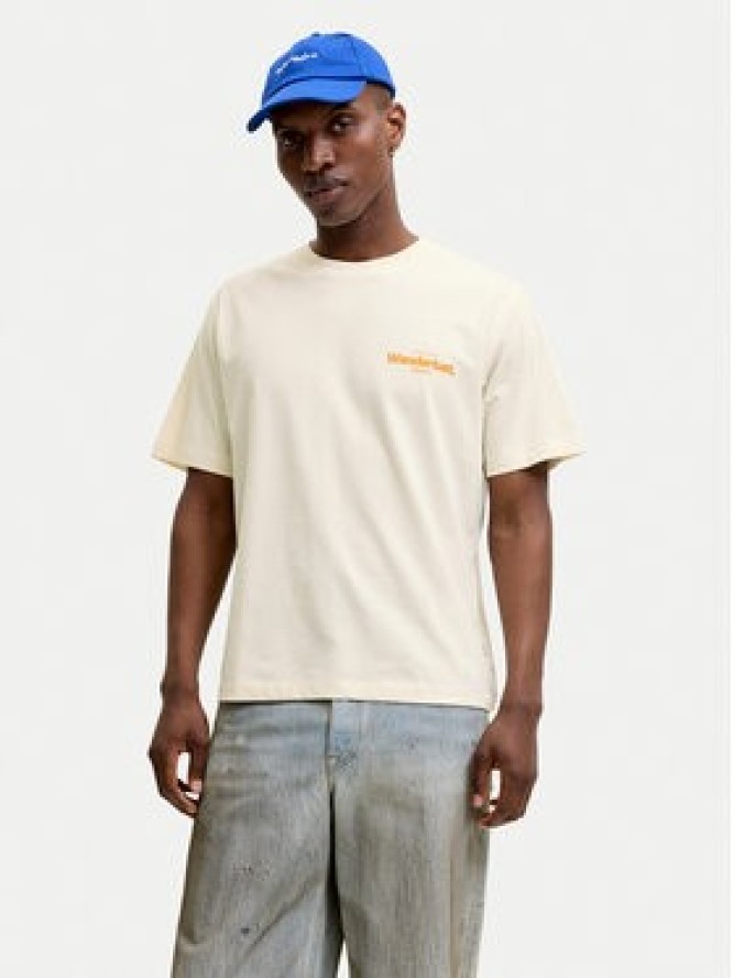 Jack & Jones T-Shirt Riviera 12295161 Biały Regular Fit