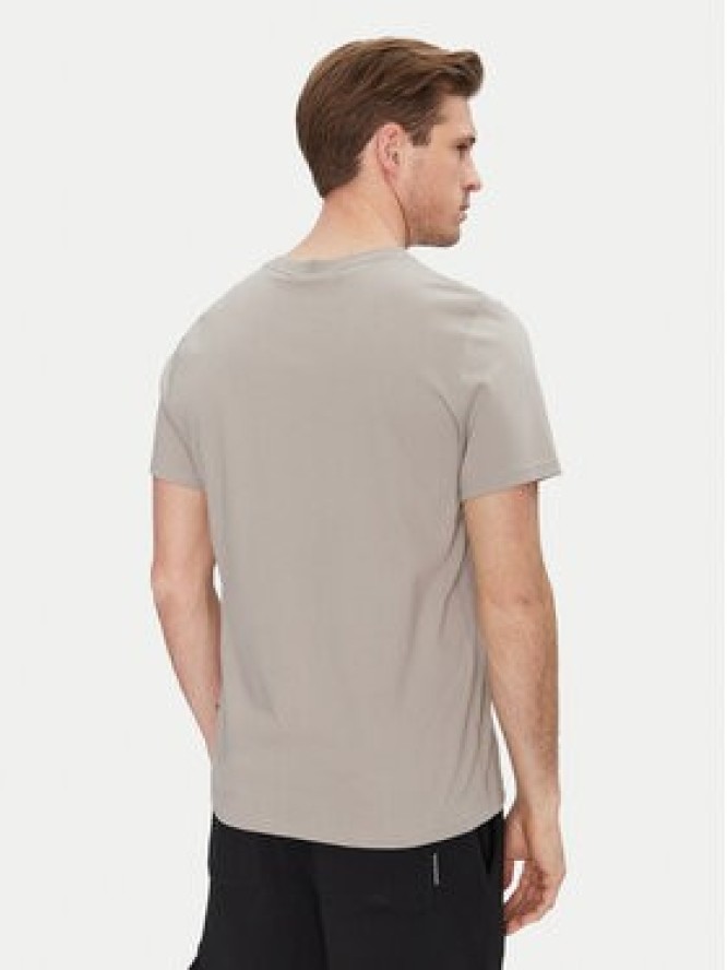 Moose Knuckles T-Shirt Dalon M15MT733 Szary Regular Fit