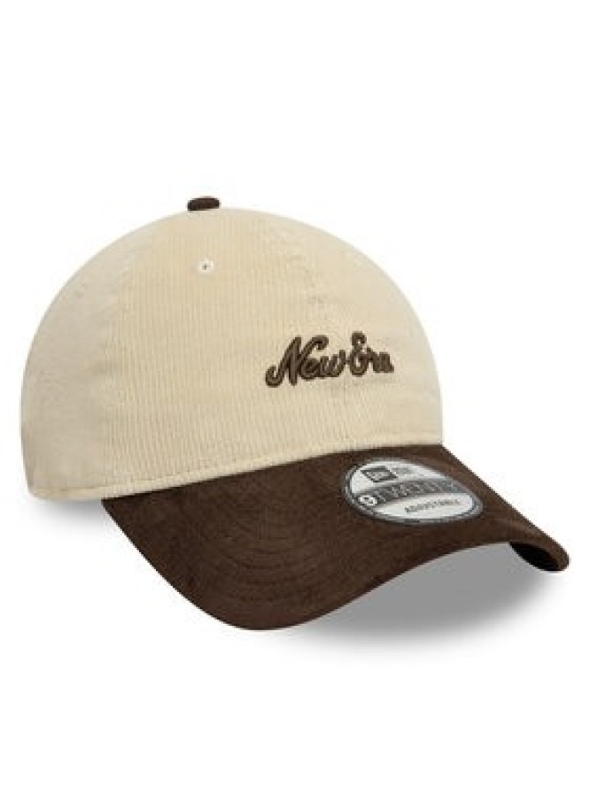 New Era Czapka z daszkiem Premium Cord 9Twenty 60595315 Beżowy