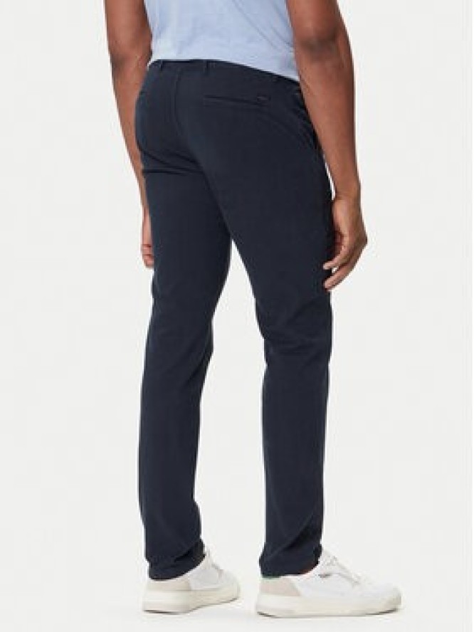 BOSS Chinosy 50548006 Granatowy Slim Fit