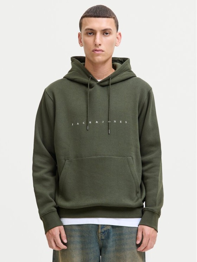 Jack & Jones Bluza Star 12233972 Zielony Relaxed Fit