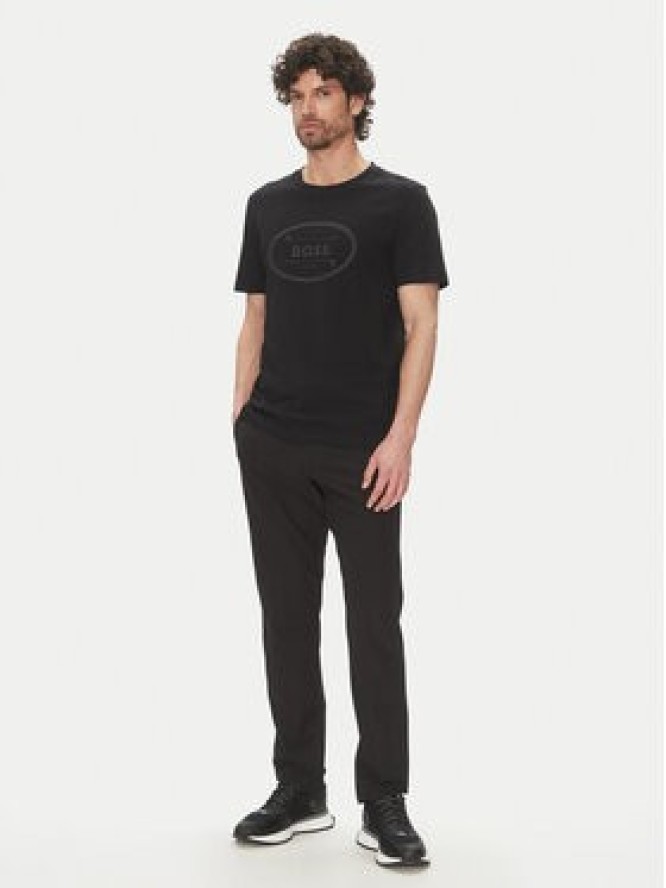 BOSS T-Shirt 50537825 Czarny Regular Fit