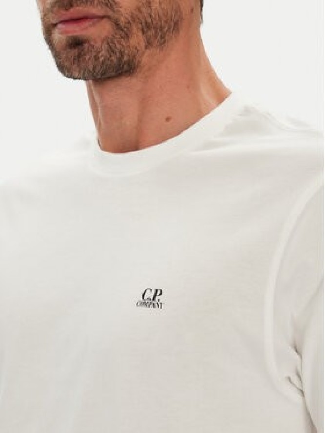 C.P. Company T-Shirt RCCMTS725A005100W Écru Regular Fit