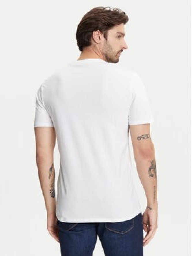 Guess T-Shirt M5YI44 KBW41 Biały Regular Fit