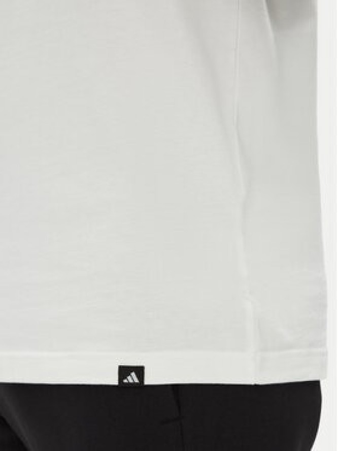 adidas T-Shirt Yay Sports Graphic JL9256 Biały Regular Fit