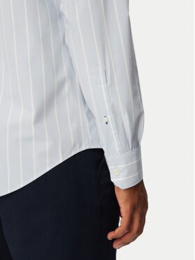 Tommy Hilfiger Koszula Performance MW0MW43430 Niebieski jasny Slim Fit