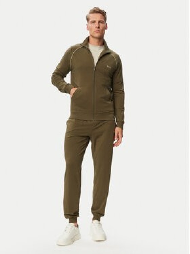 BOSS Bluza Mix&Match 50515307 Khaki Regular Fit
