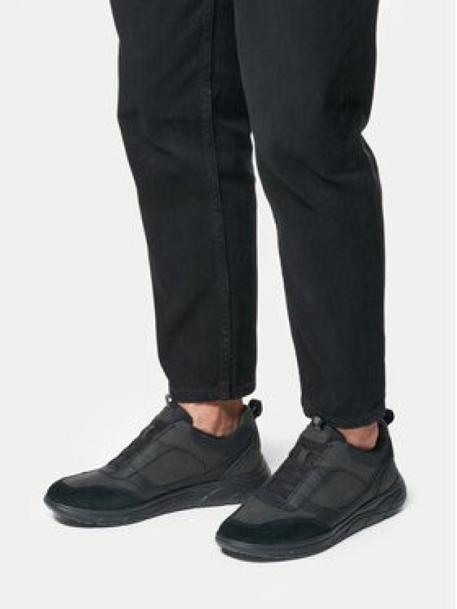 Geox Sneakersy U Portello U46E1B 0BCEK C9999 Czarny