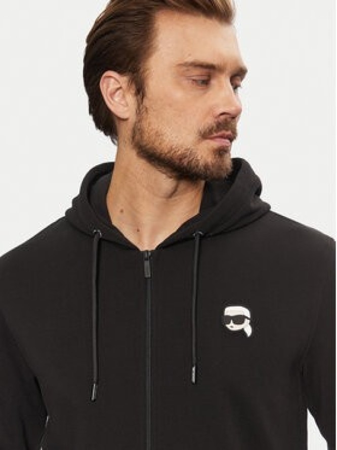 KARL LAGERFELD Bluza 705074 551900 Granatowy Regular Fit