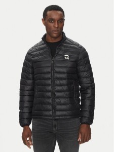 KARL LAGERFELD Kurtka przejściowa 505710 500590 Czarny Regular Fit