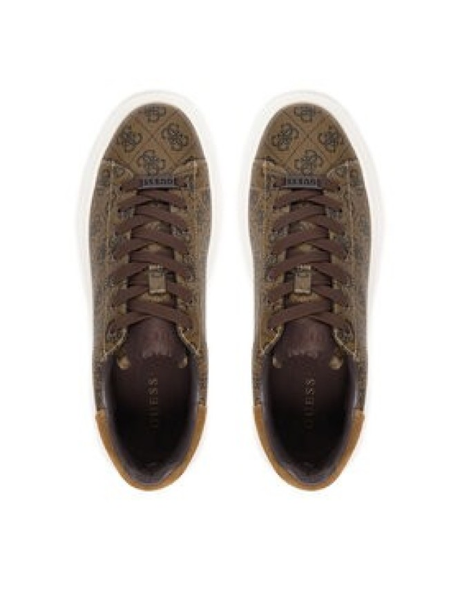 Guess Sneakersy FMPELA FAL12 Brązowy