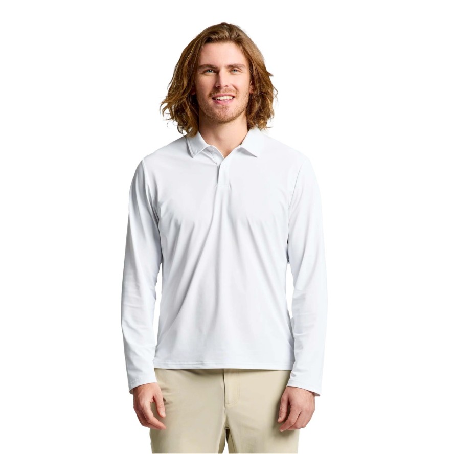 Slam Tech Pique Polo Ls Dorosłych