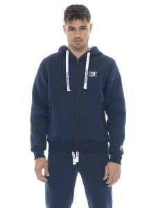 Bluza męska Leone 1947 Apparel Soft Basic z kapturem i zamkiem na zimę