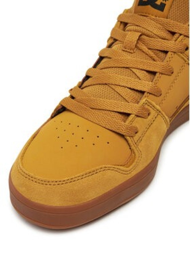 DC Shoes Sneakersy CURE ADYS400073-CHL Brązowy