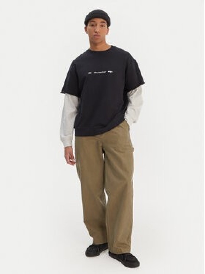 Quiksilver Jeansy Mercury Straight Out EQYNP03325 Beżowy Wide Leg