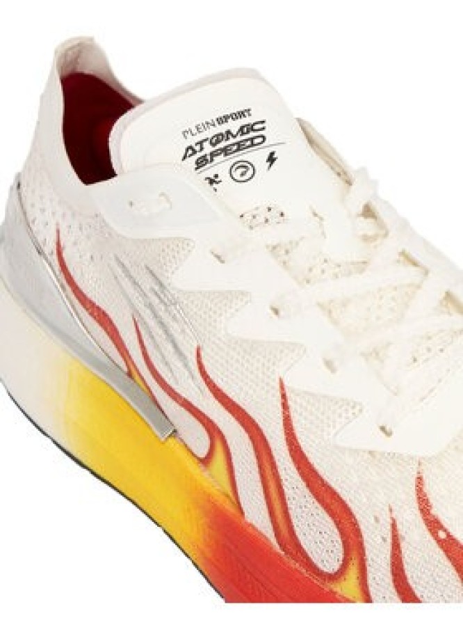 Plein Sport Sneakersy SAFS USC0928 STE003N Biały