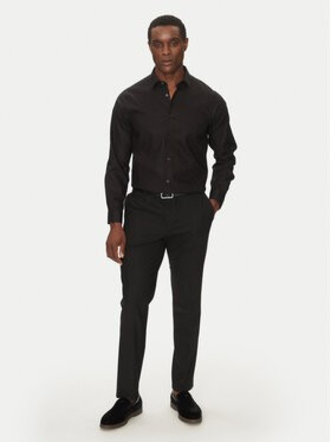 Armani Exchange Koszula XM000431 AF13131 FC041 Czarny Regular Fit